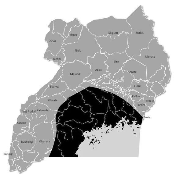 Uganda Map